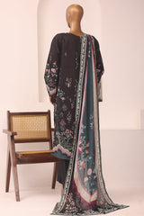 Sada Bahar Stitched 3 Piece Printed Lawn Vol-14 Suit-D-1203-BLACK