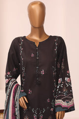 Sada Bahar Stitched 3 Piece Printed Lawn Vol-14 Suit-D-1203-BLACK