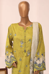 Sada Bahar Stitched 3 Piece Printed Lawn Vol-14 Suit-D-1210-P.GREEN