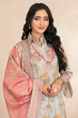Sejal By Tawakkal Unstitched 3 Piece Digital Print Slub Lawn Collection-D-1281