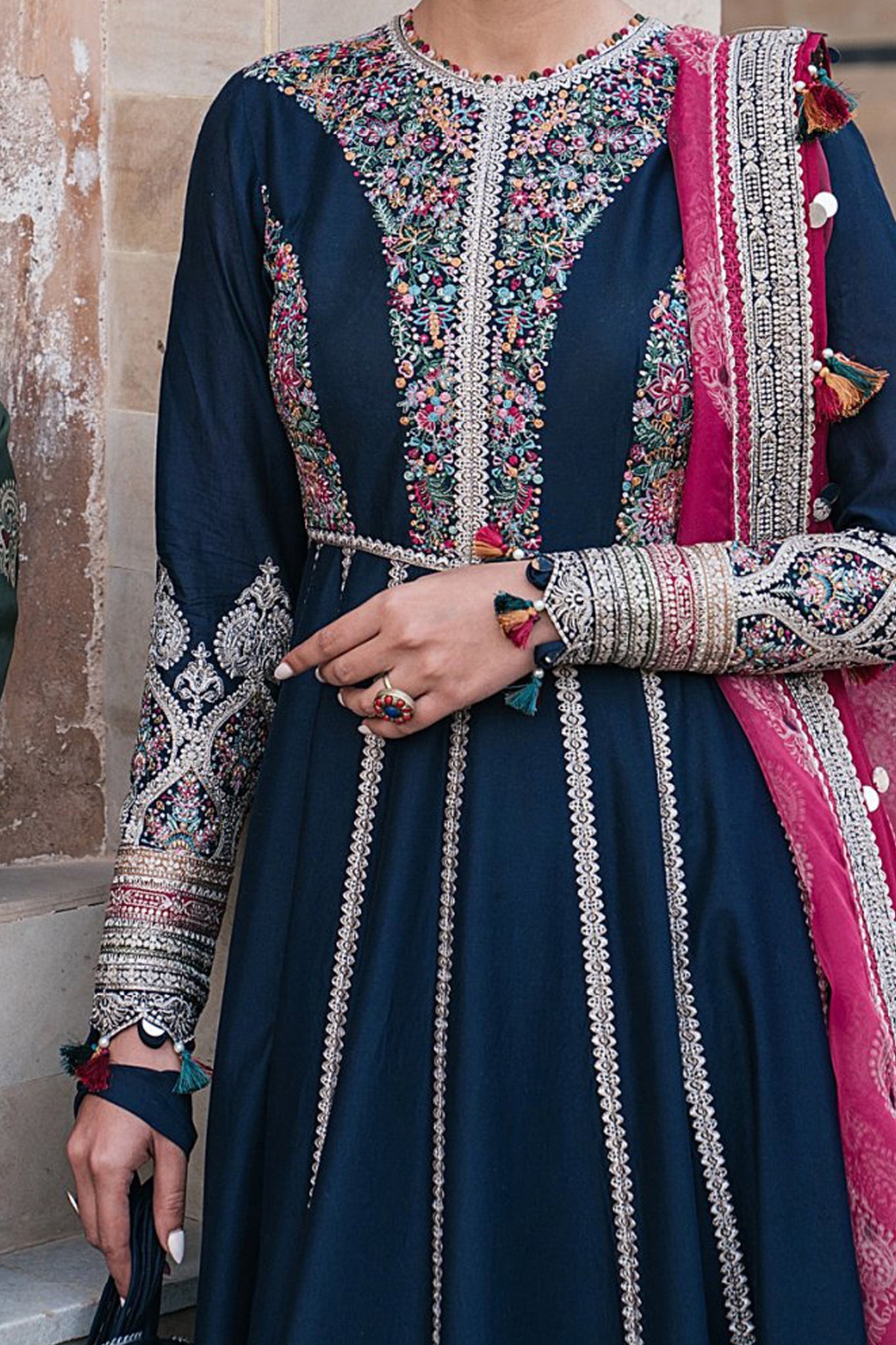 Shahkaar by Jazmin Unstitched 3 Piece Luxury Eid Festive Lawn Collection'2024-SLD-12