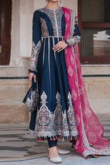 Shahkaar by Jazmin Unstitched 3 Piece Luxury Eid Festive Lawn Collection'2024-SLD-12