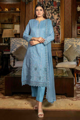 Mahveen By Tawakkal Unstitched 3 Piece Emb Lawn Premium Eid Collection-D-1436