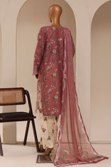Raya By Sada Bahar Stitched 3 Piece Festive Emb Lawn Suit-D-1543-PIYAZI