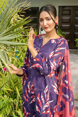 Zumra By Tawakkal Unstitched 3 Piece Digital Print Slub Lawn Collection-D-1575