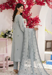 Signature By DOR Unstitched 3 Piece Emb Lawn Series Collection'2026-DOR-SIG-D-158