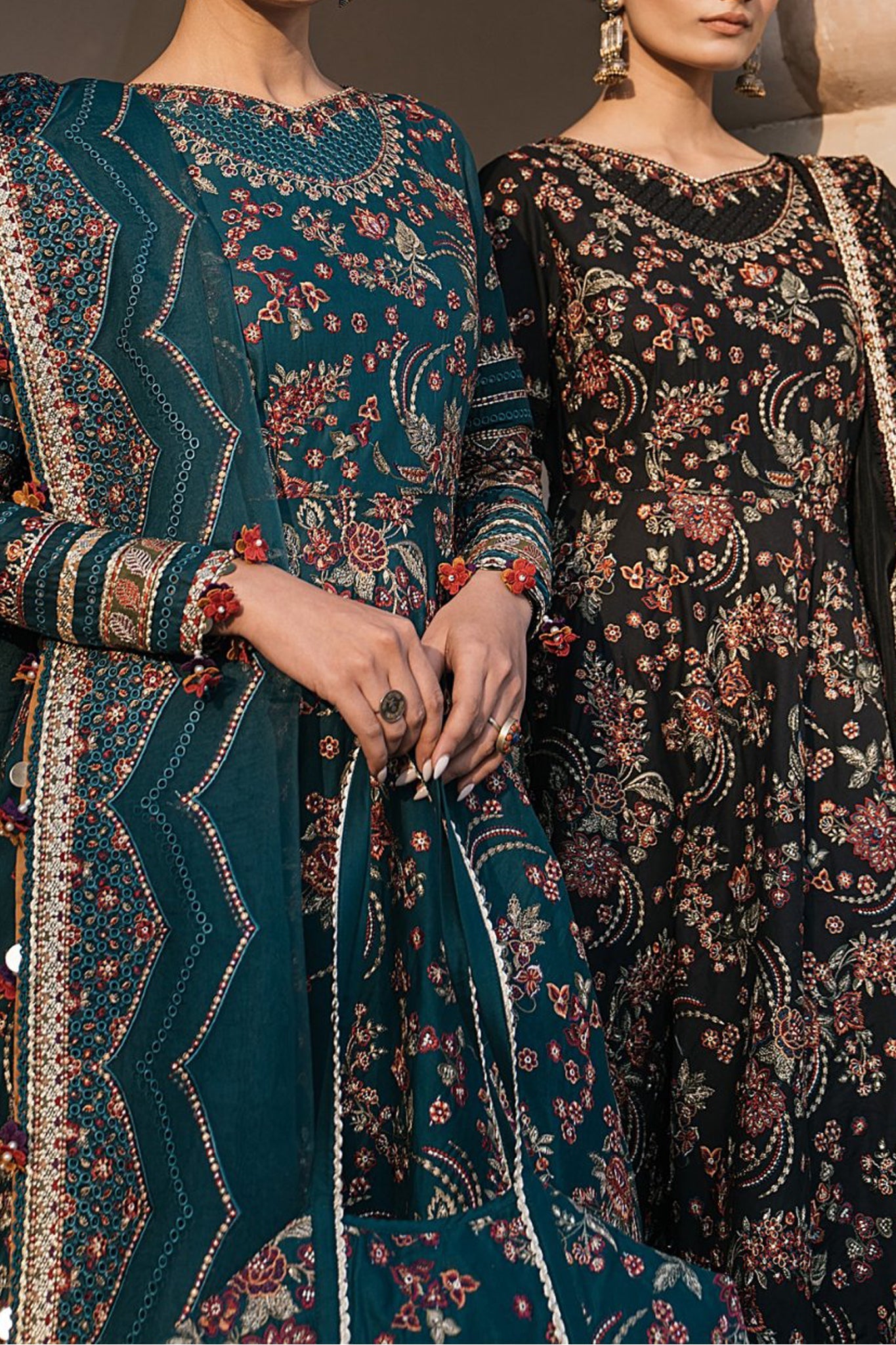 Shahkaar by Jazmin Unstitched 3 Piece Luxury Eid Festive Lawn Collection'2024-SLD-15