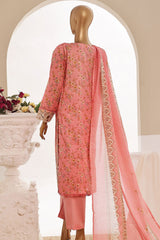 Sada Bahar Stitched 3 Piece Cutwork Emb Lawn Vol-04 Suit-CW-2050-Pink