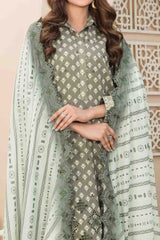 Monireh By Tawakkal Unstitched 3 Piece Digital Printed Lawn Suit-D-2055