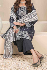 Monireh By Tawakkal Unstitched 3 Piece Digital Printed Lawn Suit-D-2057