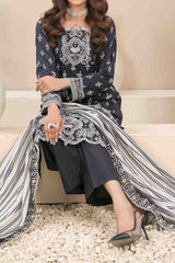 Monireh By Tawakkal Unstitched 3 Piece Digital Printed Lawn Suit-D-2057