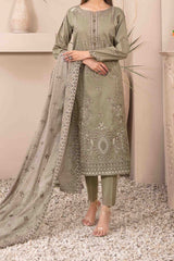 Zenel By Tawakkal Unstitched 3 Piece Fancy Emb Jacquard Lawn Suit-D-2159