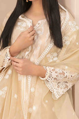 Zenel By Tawakkal Unstitched 3 Piece Fancy Emb Jacquard Lawn Suit-D-2160