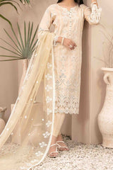 Zenel By Tawakkal Unstitched 3 Piece Fancy Emb Jacquard Lawn Suit-D-2160