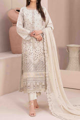Lema By Tawakkal Unstitched 3 Piece Emb Jacquard Lawn Suit-D-2165