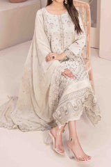 Lema By Tawakkal Unstitched 3 Piece Emb Jacquard Lawn Suit-D-2165