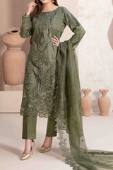 Lema By Tawakkal Unstitched 3 Piece Emb Jacquard Lawn Suit-D-2167