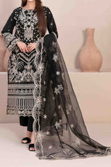 Lema By Tawakkal Unstitched 3 Piece Emb Jacquard Lawn Suit-D-2168