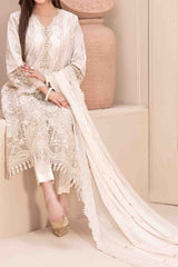 Lema By Tawakkal Unstitched 3 Piece Emb Jacquard Lawn Suit-D-2169