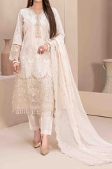 Lema By Tawakkal Unstitched 3 Piece Emb Jacquard Lawn Suit-D-2169