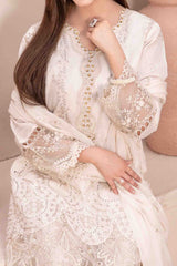 Lema By Tawakkal Unstitched 3 Piece Emb Jacquard Lawn Suit-D-2169