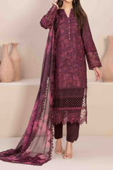 Lema By Tawakkal Unstitched 3 Piece Emb Jacquard Lawn Suit-D-2170