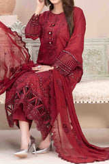Lema By Tawakkal Unstitched 3 Piece Emb Jacquard Lawn Suit-D-2171