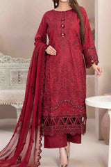 Lema By Tawakkal Unstitched 3 Piece Emb Jacquard Lawn Suit-D-2171