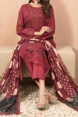 Narina By Tawakkal Unstitched 3 Piece Printed & Printed Lawn Suit-D-2469