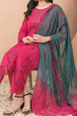 Narina By Tawakkal Unstitched 3 Piece Printed & Printed Lawn Suit-D-2473