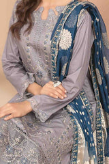 Narina By Tawakkal Unstitched 3 Piece Printed & Printed Lawn Suit-D-2475