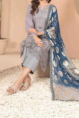 Narina By Tawakkal Unstitched 3 Piece Printed & Printed Lawn Suit-D-2475