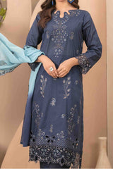 Narina By Tawakkal Unstitched 3 Piece Printed & Printed Lawn Suit-D-2477