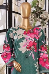 Sada Bahar Stitched 3 Piece Printed Lawn Vol-06 Suit-D-2504-Green