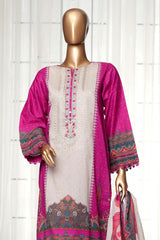 Sada Bahar Stitched 3 Piece Printed Lawn Vol-03 Suit-D-2510-Skin