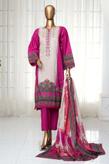 Sada Bahar Stitched 3 Piece Printed Lawn Vol-03 Suit-D-2510-Skin