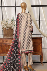 Sada Bahar Stitched 3 Piece Printed Lawn Vol-07 Suit-D-2514-Skin