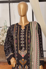 Sada Bahar Stitched 3 Piece Printed Lawn Vol-07 Suit-D-2536-Black