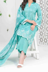 Talayeh By Tawakkal Unstitched 3 Piece Emb Digital Printed Lawn Suit-D-2553