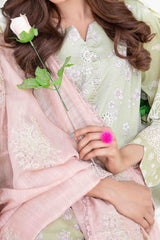 Talayeh By Tawakkal Unstitched 3 Piece Emb Digital Printed Lawn Suit-D-2554