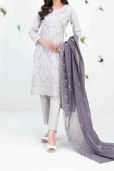 Talayeh By Tawakkal Unstitched 3 Piece Emb Digital Printed Lawn Suit-D-2555