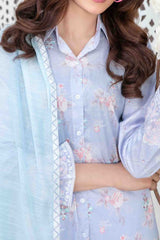 Talayeh By Tawakkal Unstitched 3 Piece Emb Digital Printed Lawn Suit-D-2557