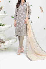 Talayeh By Tawakkal Unstitched 3 Piece Emb Digital Printed Lawn Suit-D-2558