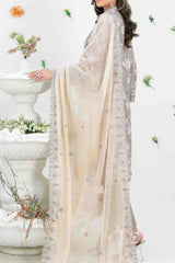 Talayeh By Tawakkal Unstitched 3 Piece Emb Digital Printed Lawn Suit-D-2558