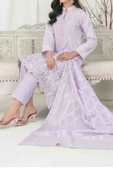 Gulshanara By Tawakkal Unstitched 3 Piece Emb Broshia Banarsi Lawn Vol-03 Suit-D-2562