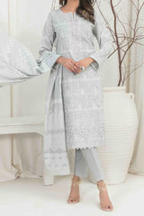 Gulshanara By Tawakkal Unstitched 3 Piece Emb Broshia Banarsi Lawn Vol-03 Suit-D-2565