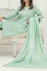 Gulshanara By Tawakkal Unstitched 3 Piece Emb Broshia Banarsi Lawn Vol-03 Suit-D-2567