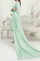 Gulshanara By Tawakkal Unstitched 3 Piece Emb Broshia Banarsi Lawn Vol-03 Suit-D-2567