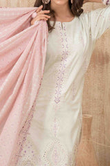 Farideh By Tawakkal Unstitched 3 Piece Emb Digital Print Lawn Suit-D-2593