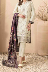 Farideh By Tawakkal Unstitched 3 Piece Emb Digital Print Lawn Suit-D-2597